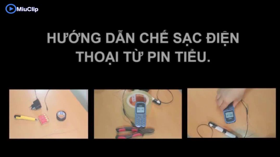 Hướng dẫn làm bộ sạc pin điện thoại 5V bằng pin tiểu