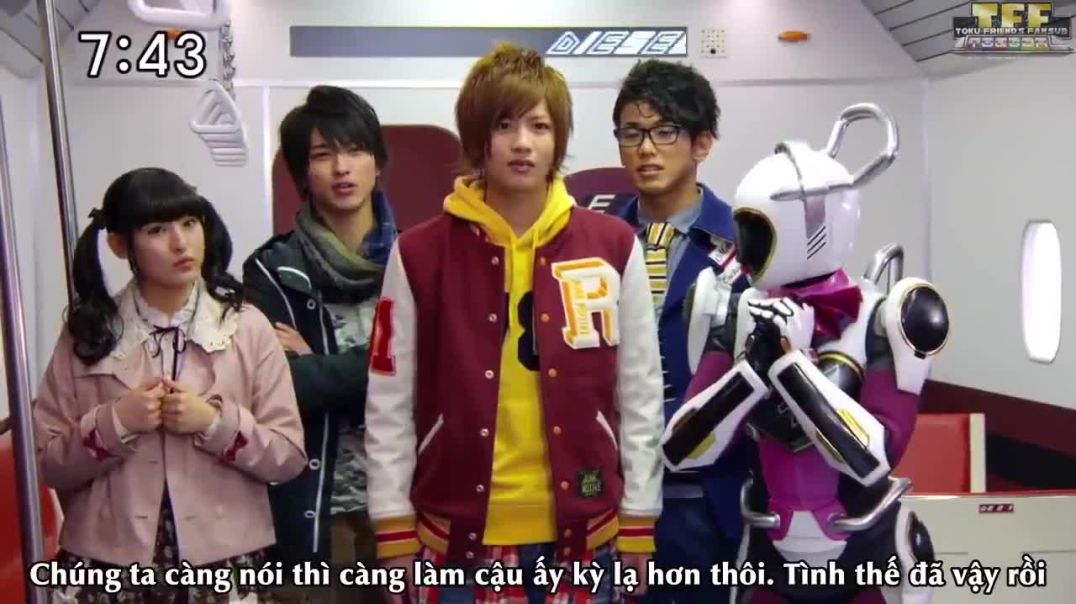 ⁣⁣⁣⁣[Vietsub] Siêu Nhân Đường Sắt (Ressha Sentai ToQger) 2014 - Tập 9