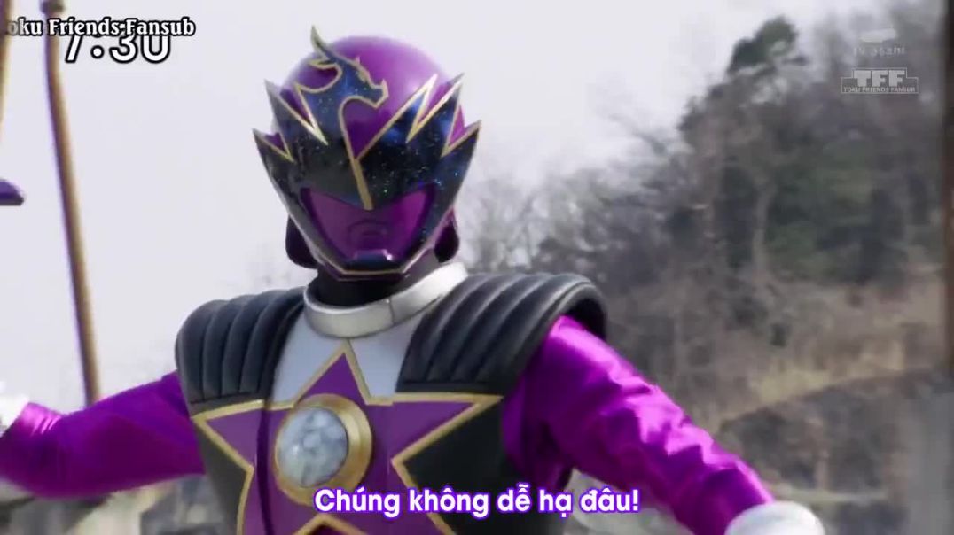 ⁣[Vietsub] Chiến Đội Vũ Trụ Kyuranger (Uchuu Sentai Kyuranger) 2017 - Tập 9