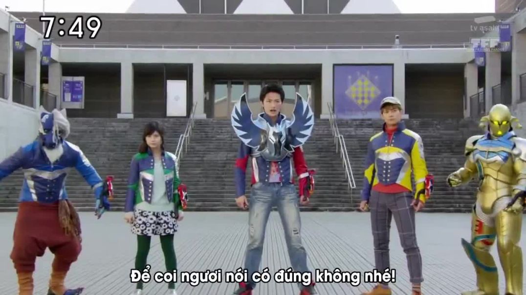 ⁣[Vietsub] Chiến Đội Vũ Trụ Kyuranger (Uchuu Sentai Kyuranger) 2017 - Tập 6