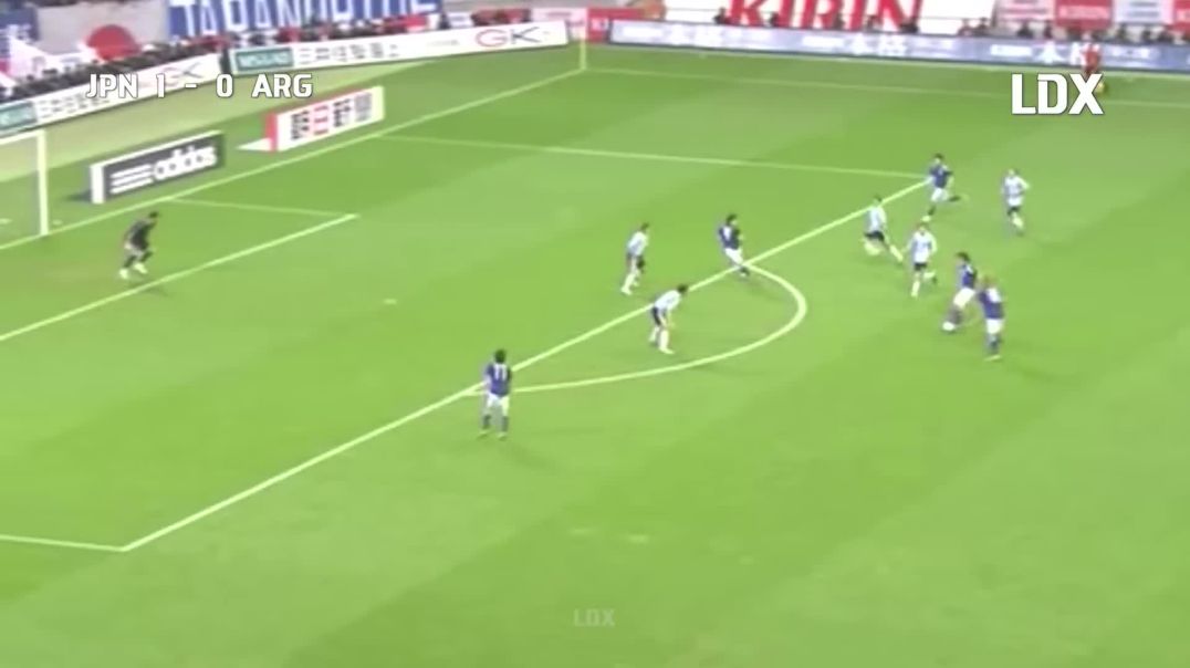 Trận đấu kinh điển của đội tuyển Nhật Bản trước Lionel Messi và Argentina - Nhật Bản 4-0 Argentina