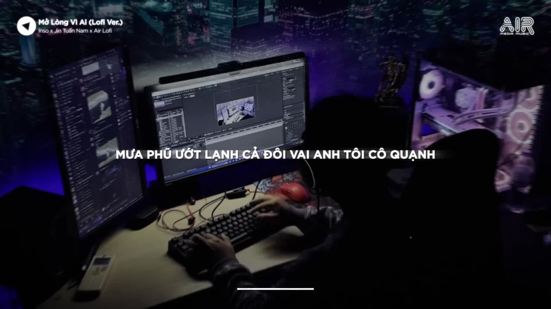 ⁣Mở Lòng Vì Ai - Inso x Air Lofi | Lofi Lyrics