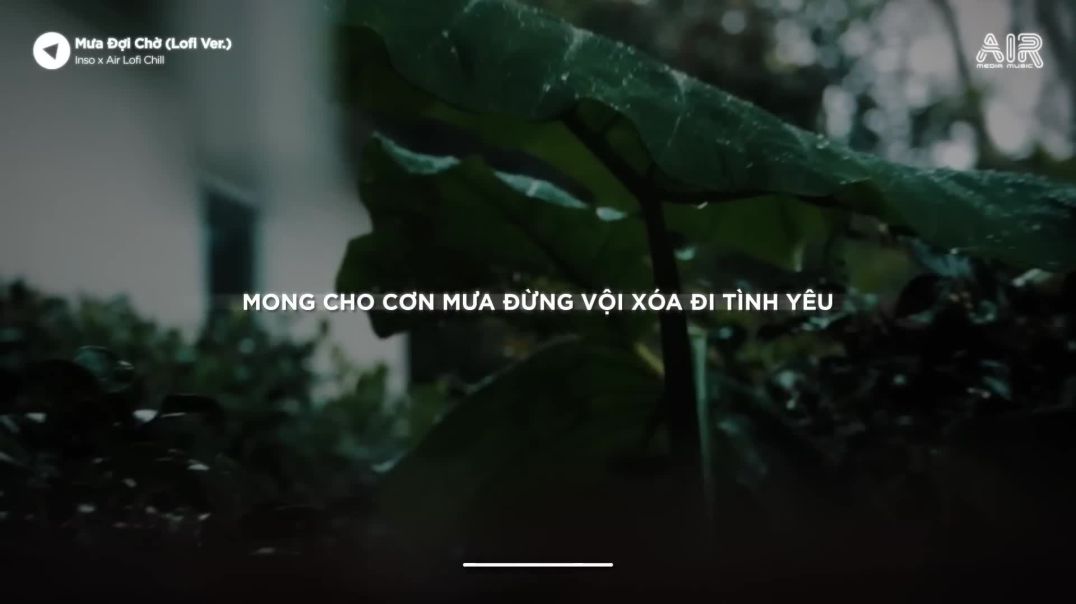 ⁣Mưa Đợi Chờ - Inso x Air Lofi | Lofi Lyrics